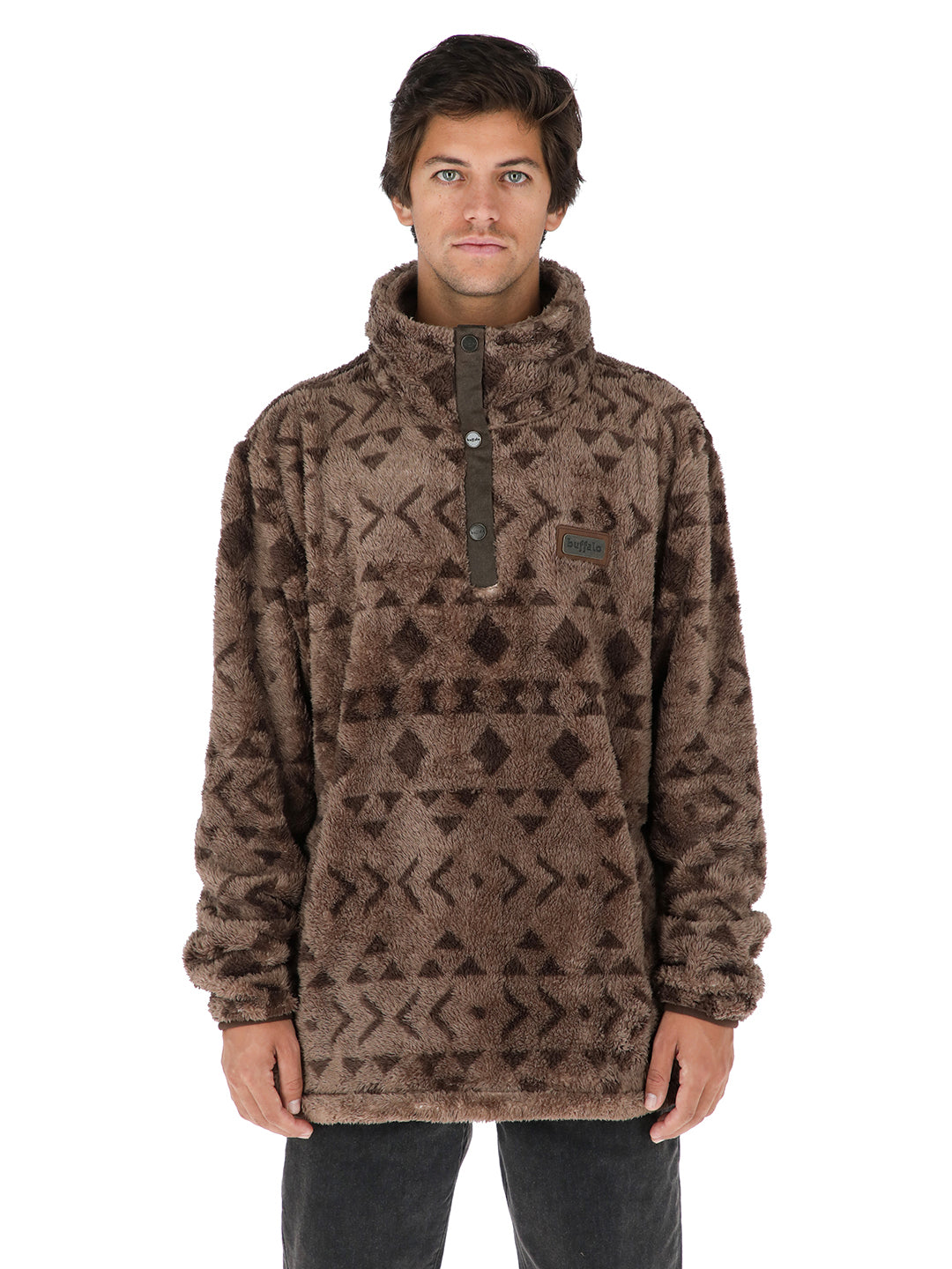 Chaqueta Nomada Print Hombre - Cafe