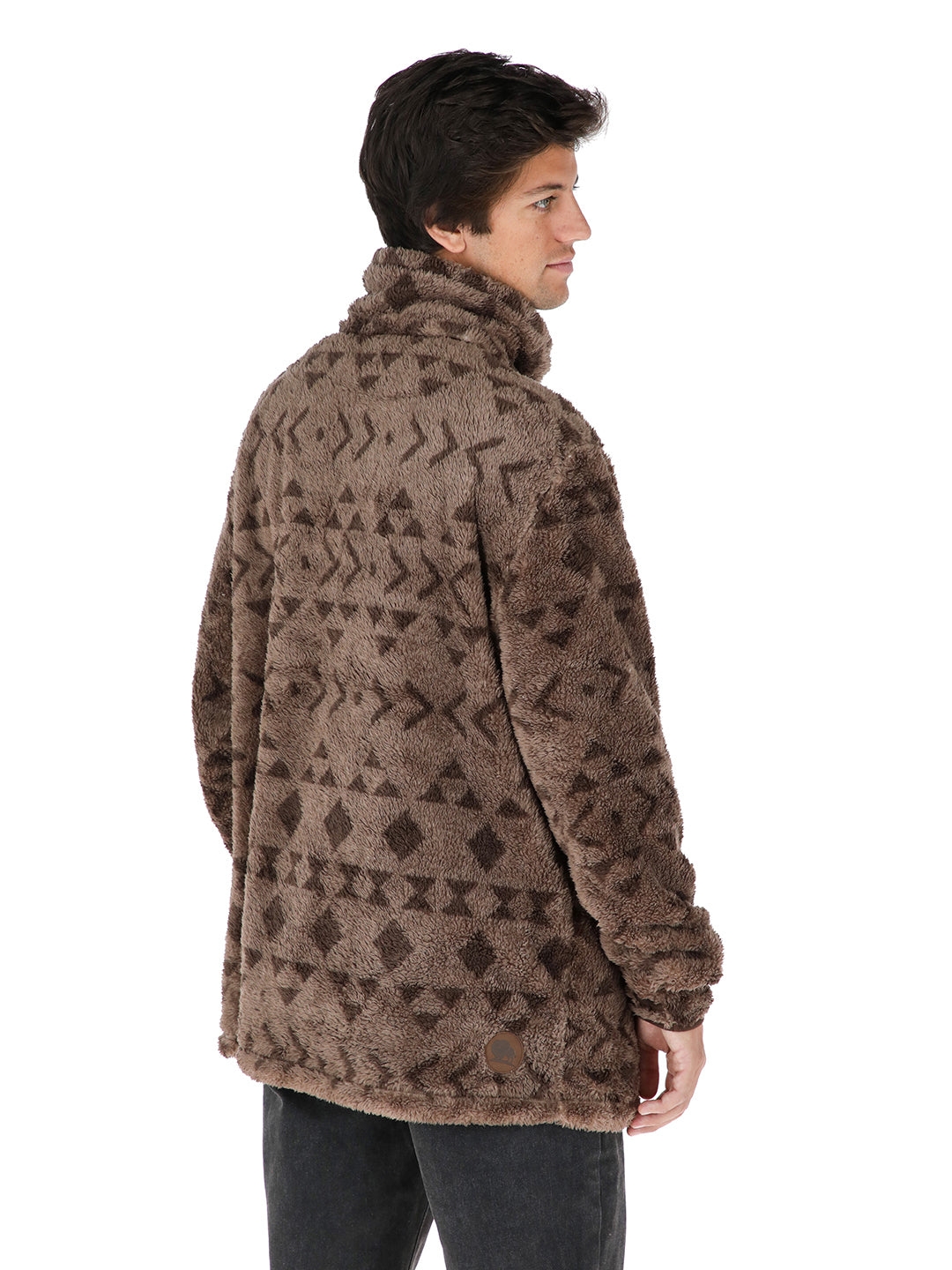 Chaqueta Nomada Print Hombre - Cafe