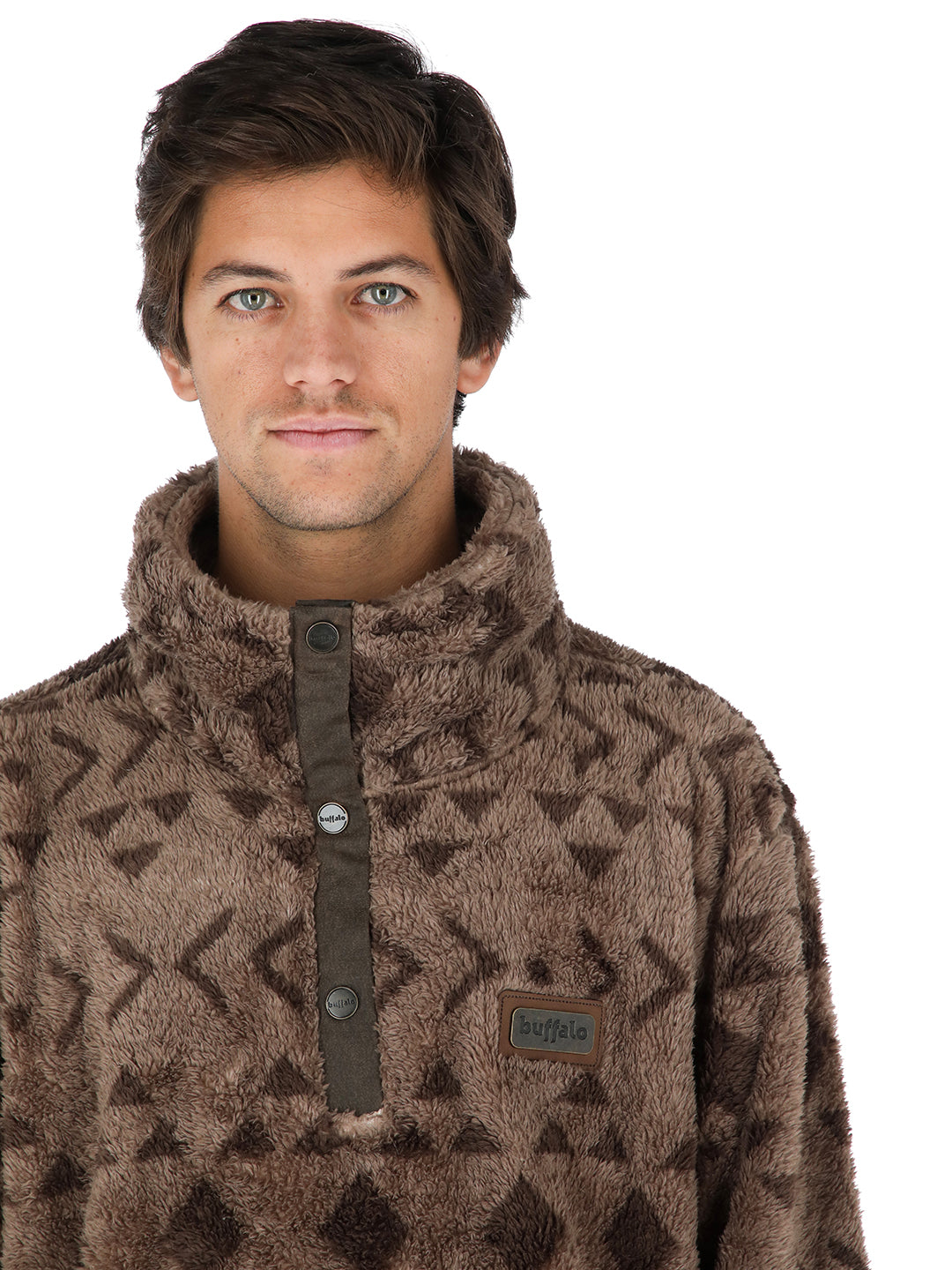 Chaqueta Nomada Print Hombre - Cafe