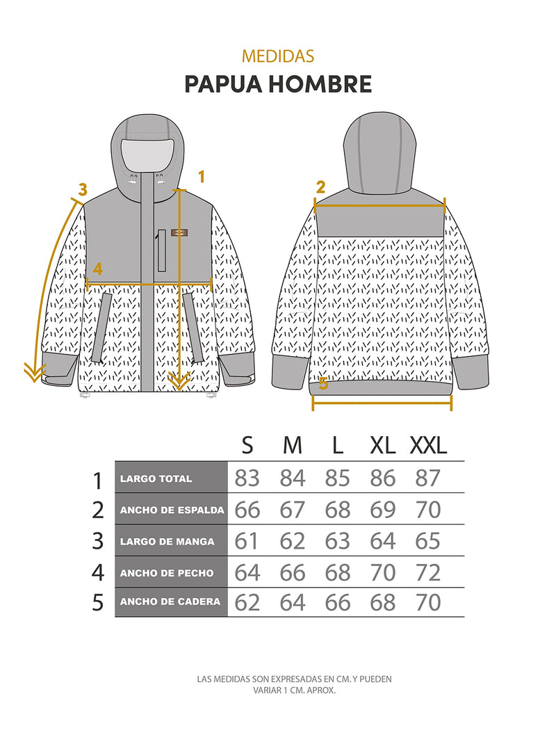Última imagen de Chaqueta Papua Hombre