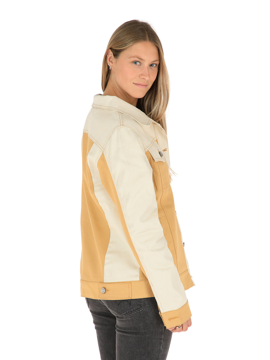 Chaqueta Ribazo Mujer - Mostaza