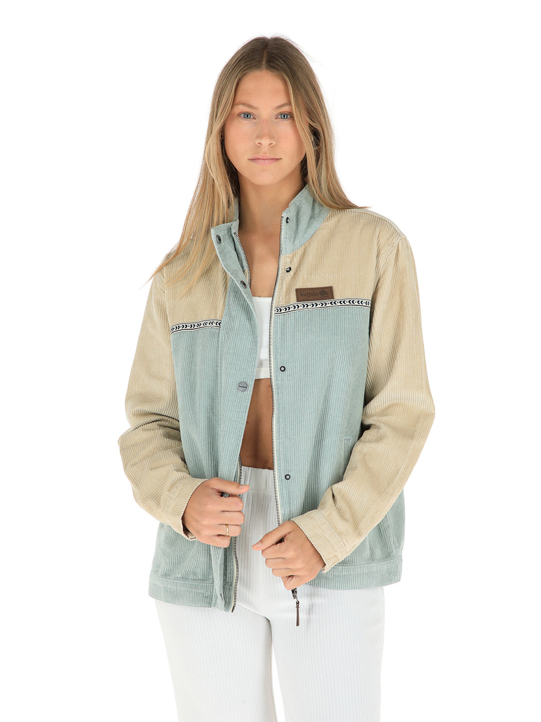Chaqueta Teca Mujer - Celeste