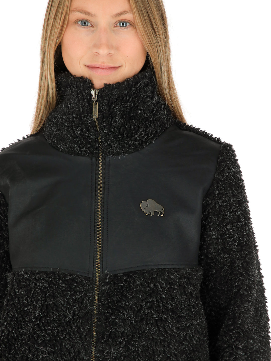 Chaqueta Terrain Mujer - Negro Jaspeado