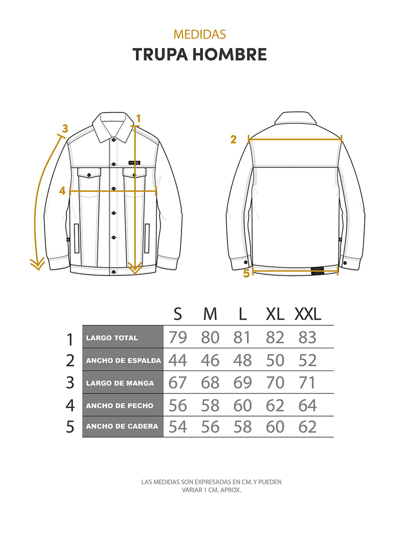 Última imagen de Chaqueta Trupa Hombre