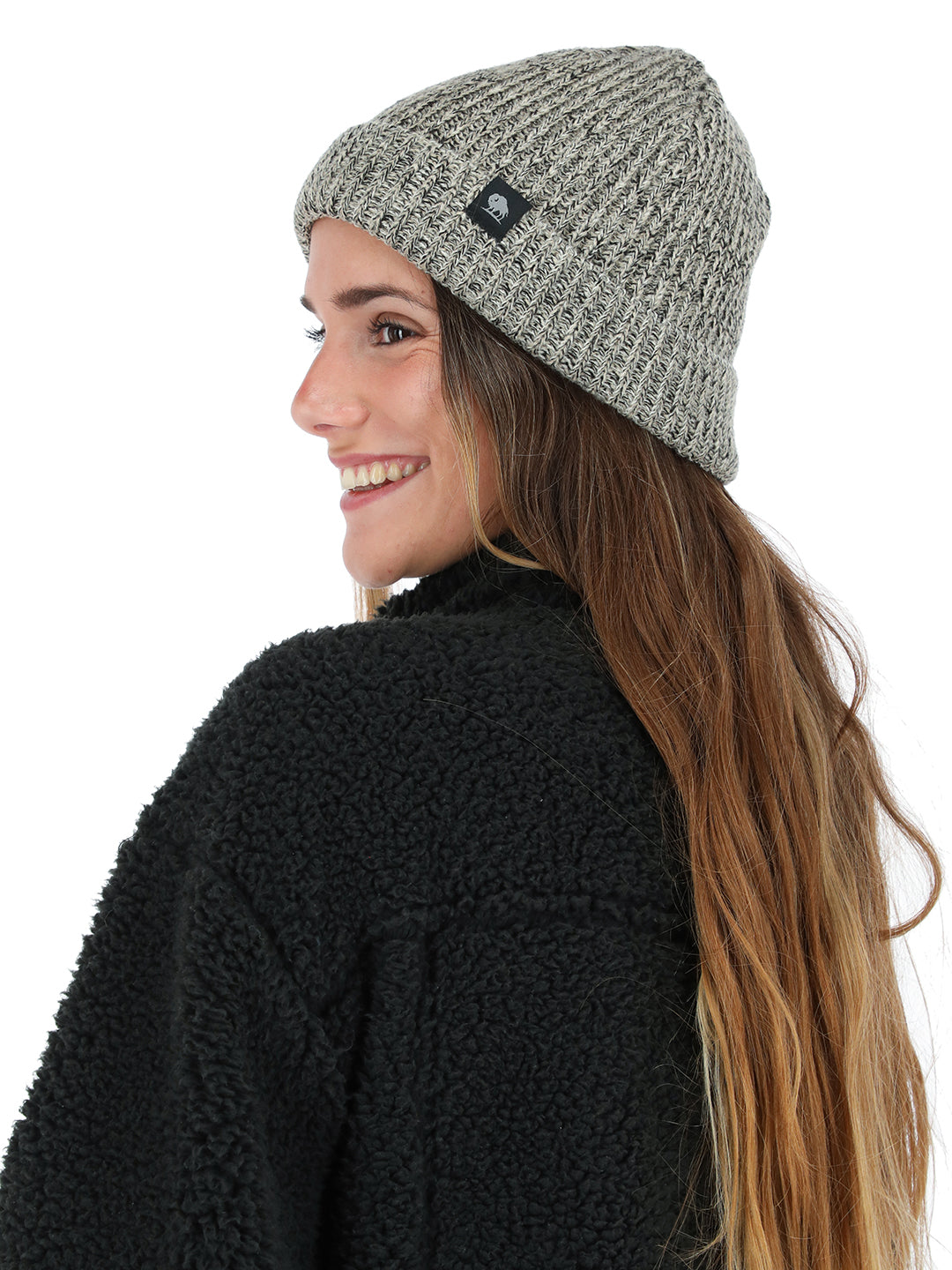 Gorro Calafate - Lana Jaspeado