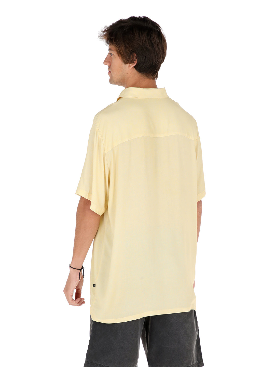 Guayabera Peteroa Hombre - Amarillo