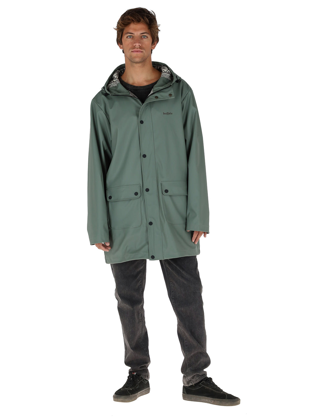 Impermeable Raincoat Hombre - Verde