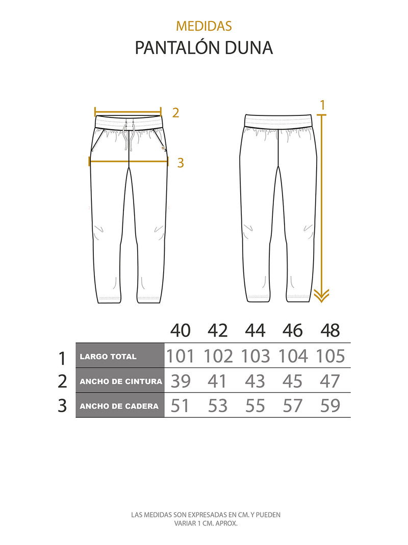 Última imagen de Pantalon Duna Hombre