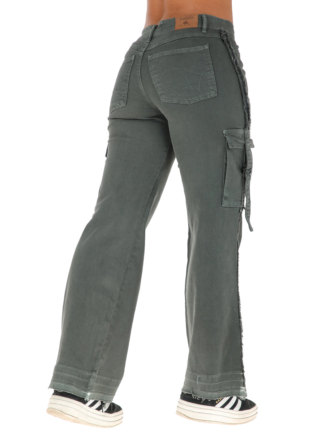 Pantalon Flair Mujer - Gris