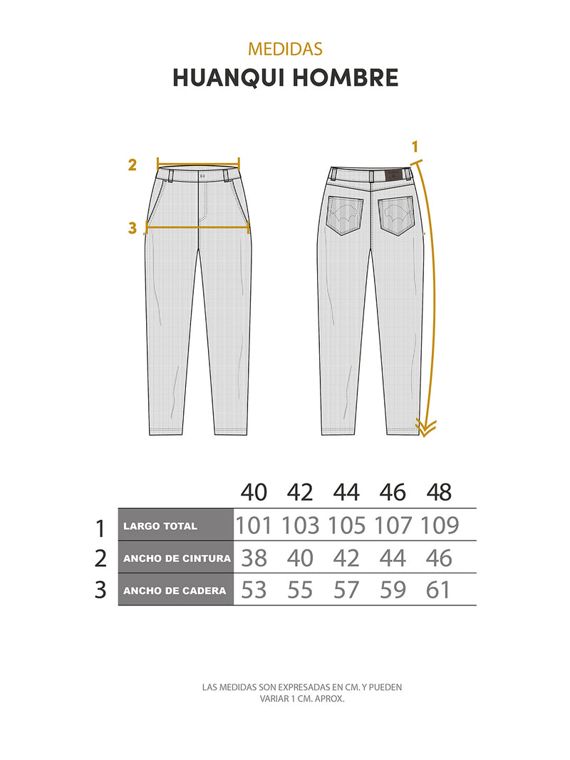 Última imagen de Pantalon Huanqui Hombre