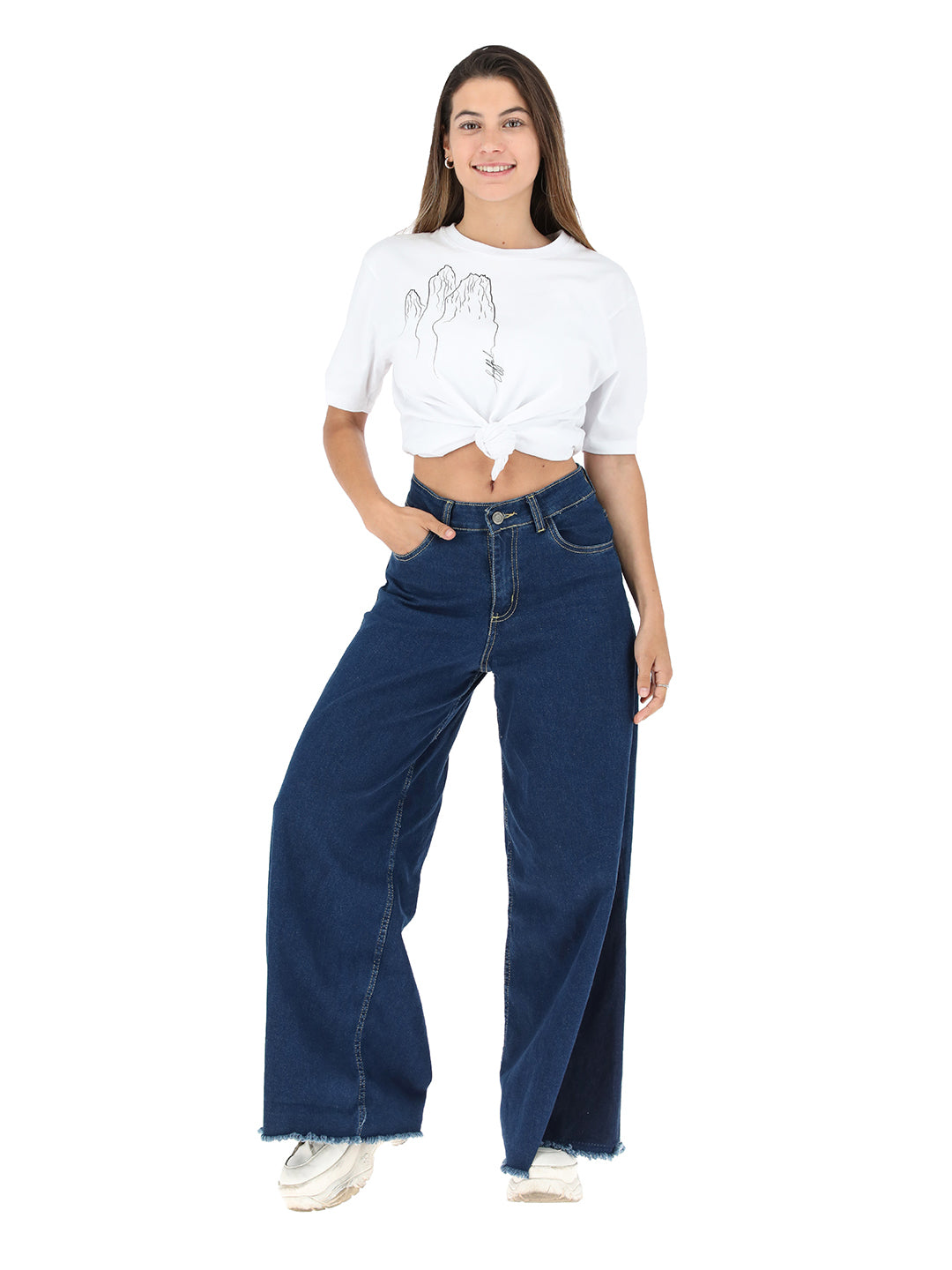 Pantalon Rada Mujer - Azul