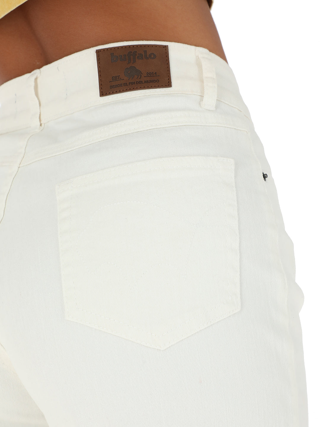 Pantalon Tallu Mujer - Blanco