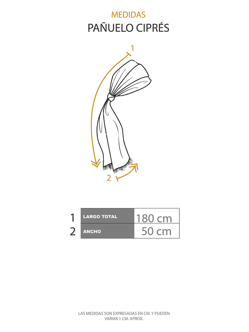 Última imagen de Pañuelo Cipres
