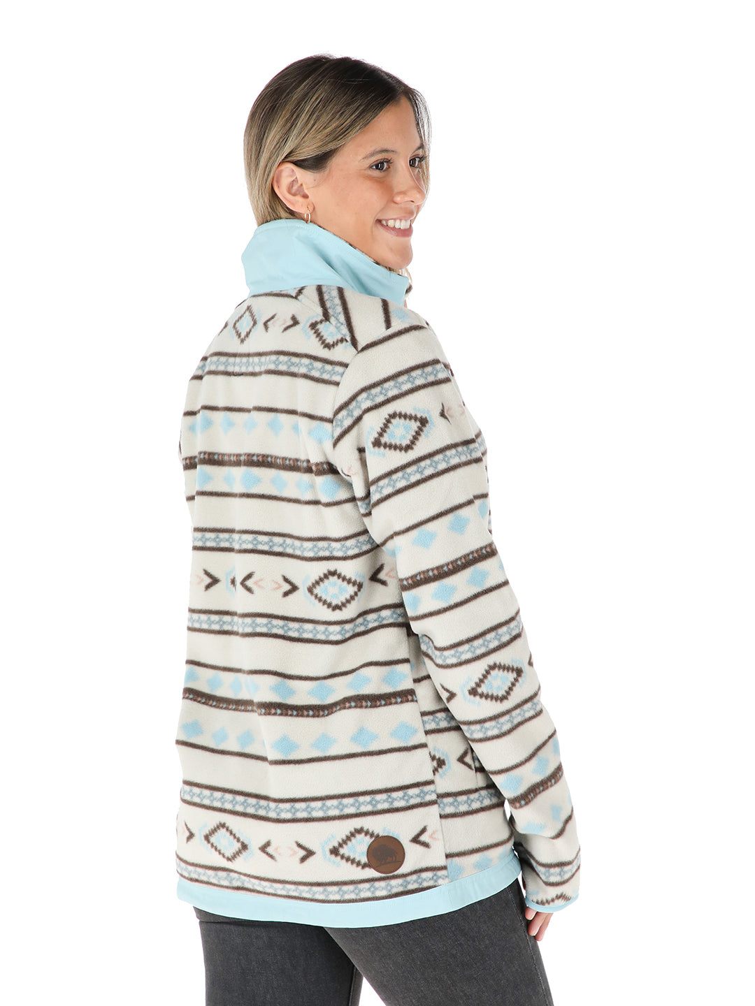 Polar Veinticuatro Siete Print Mujer - Beige