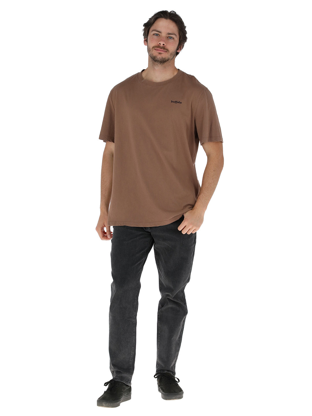 Polera Api Hombre - Cafe