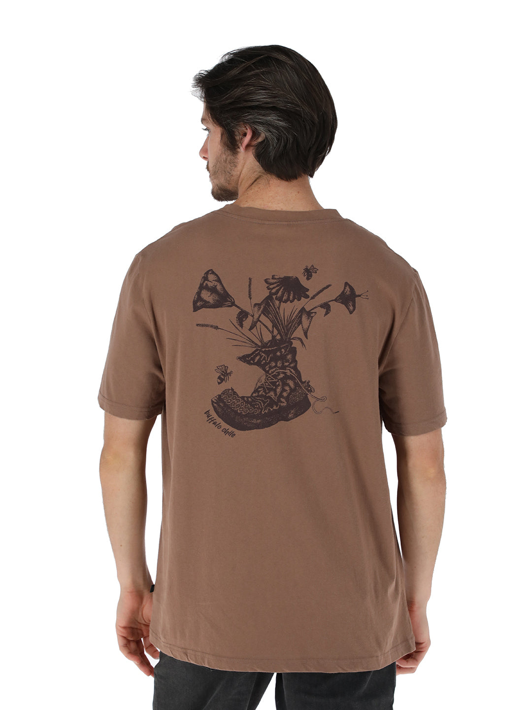 Polera Api Hombre - Cafe