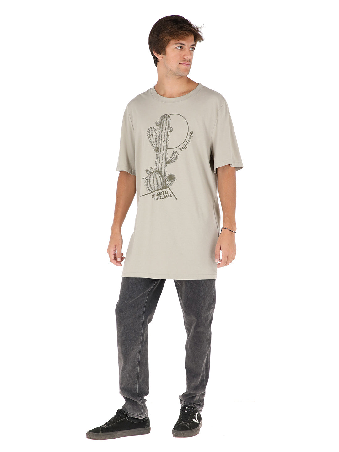 Polera Atacama Hombre - Beige