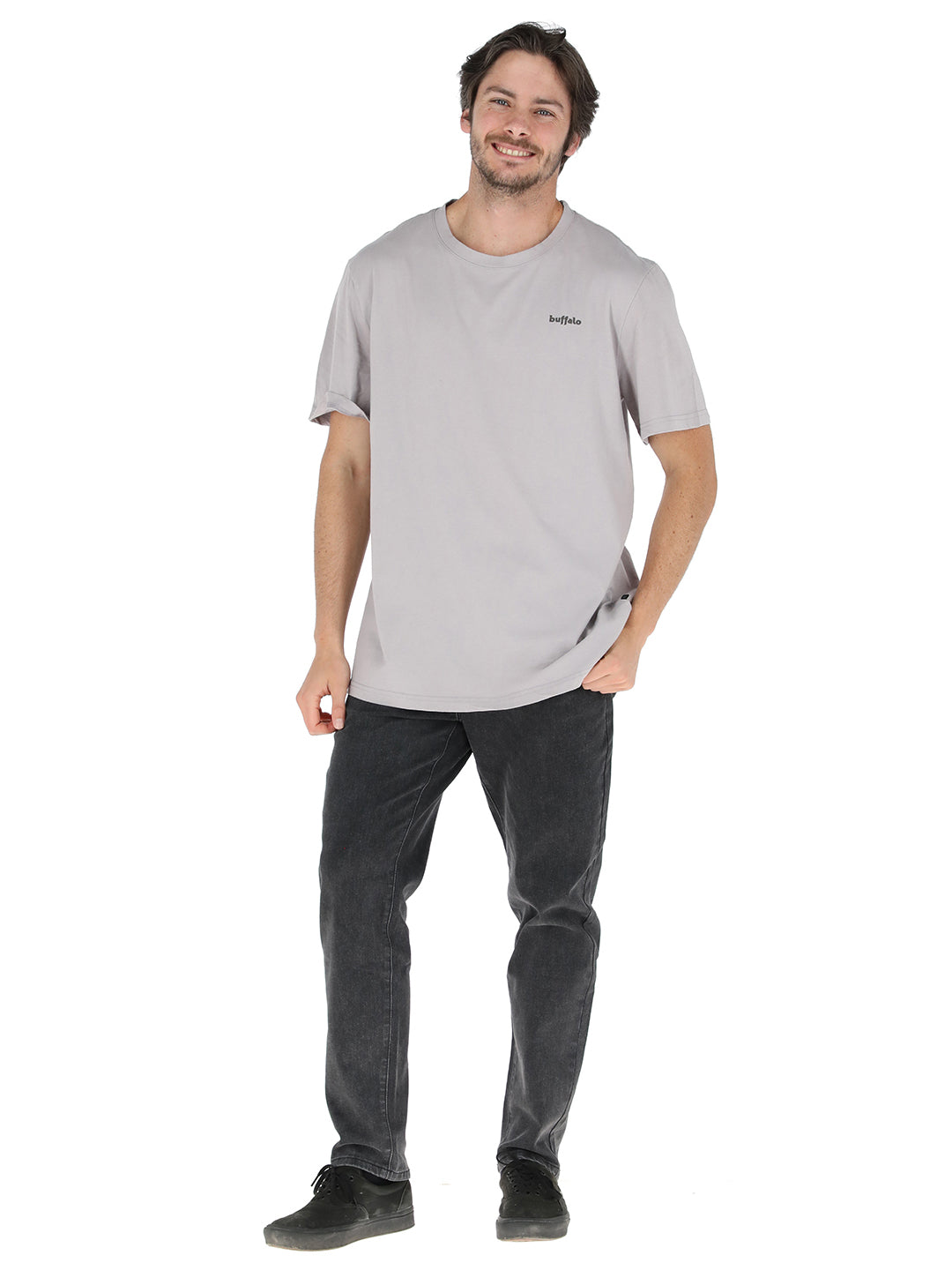 Polera Bombus Hombre - Gris