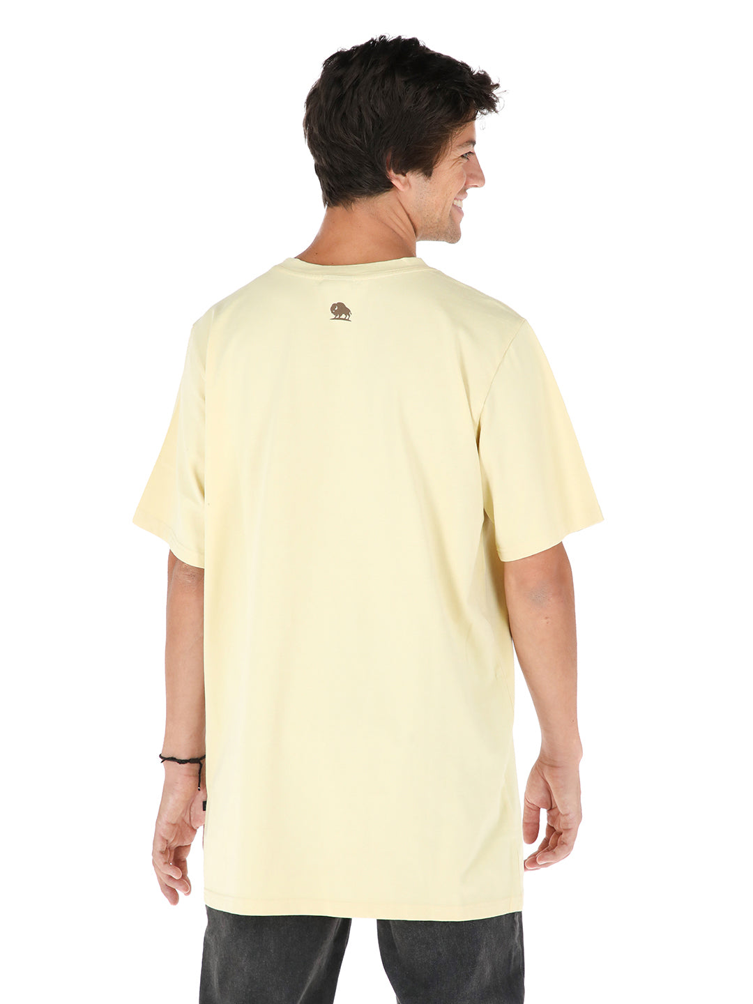 Polera Buffee Hombre - Amarillo