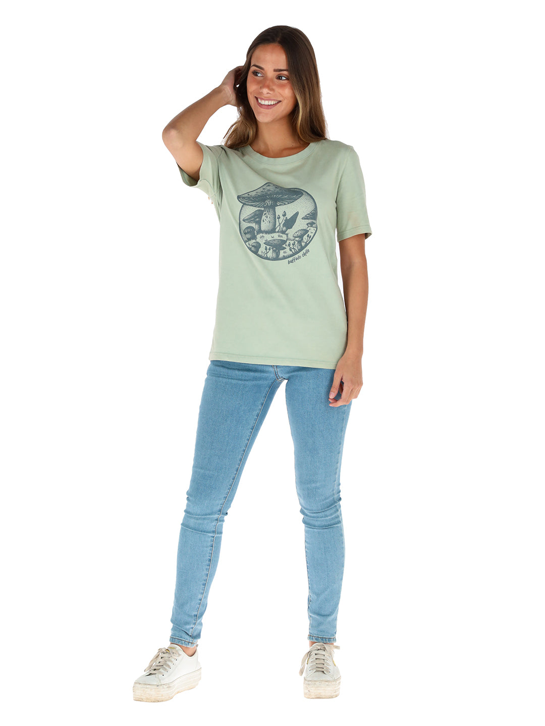 Polera Gibba Mujer - Verde