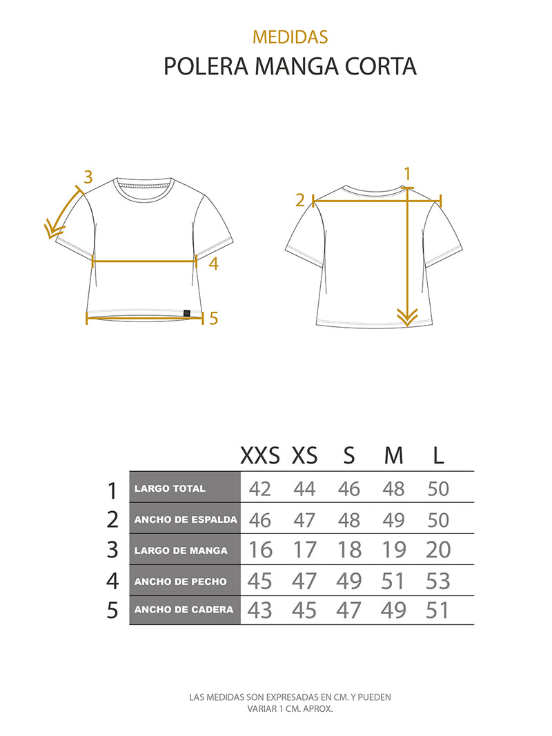 Última imagen de Polera Manga Corta Mujer