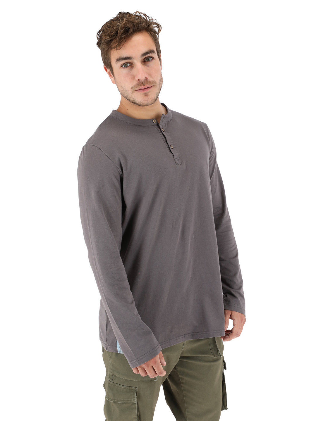 Polera Picuda 2 Hombre - Gris