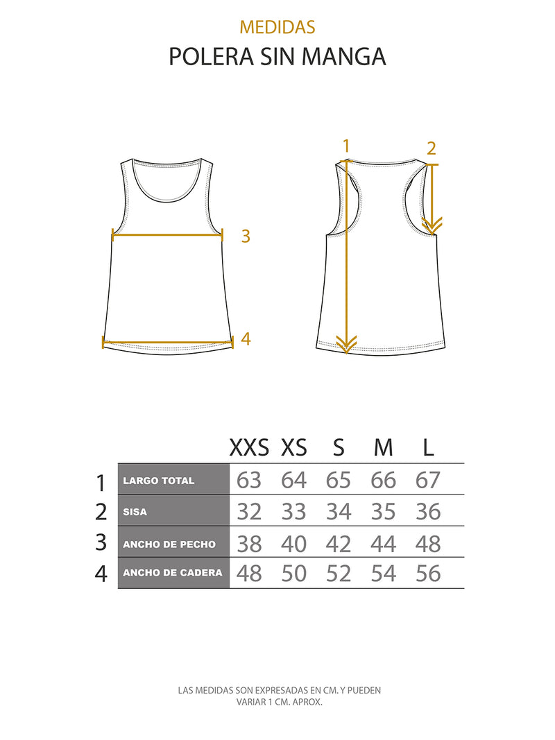 Última imagen de Polera Sin Manga Mujer