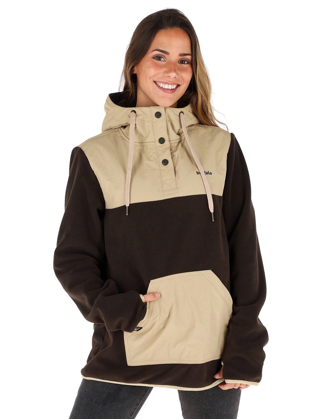 Poleron Acuta Mujer - Cafe