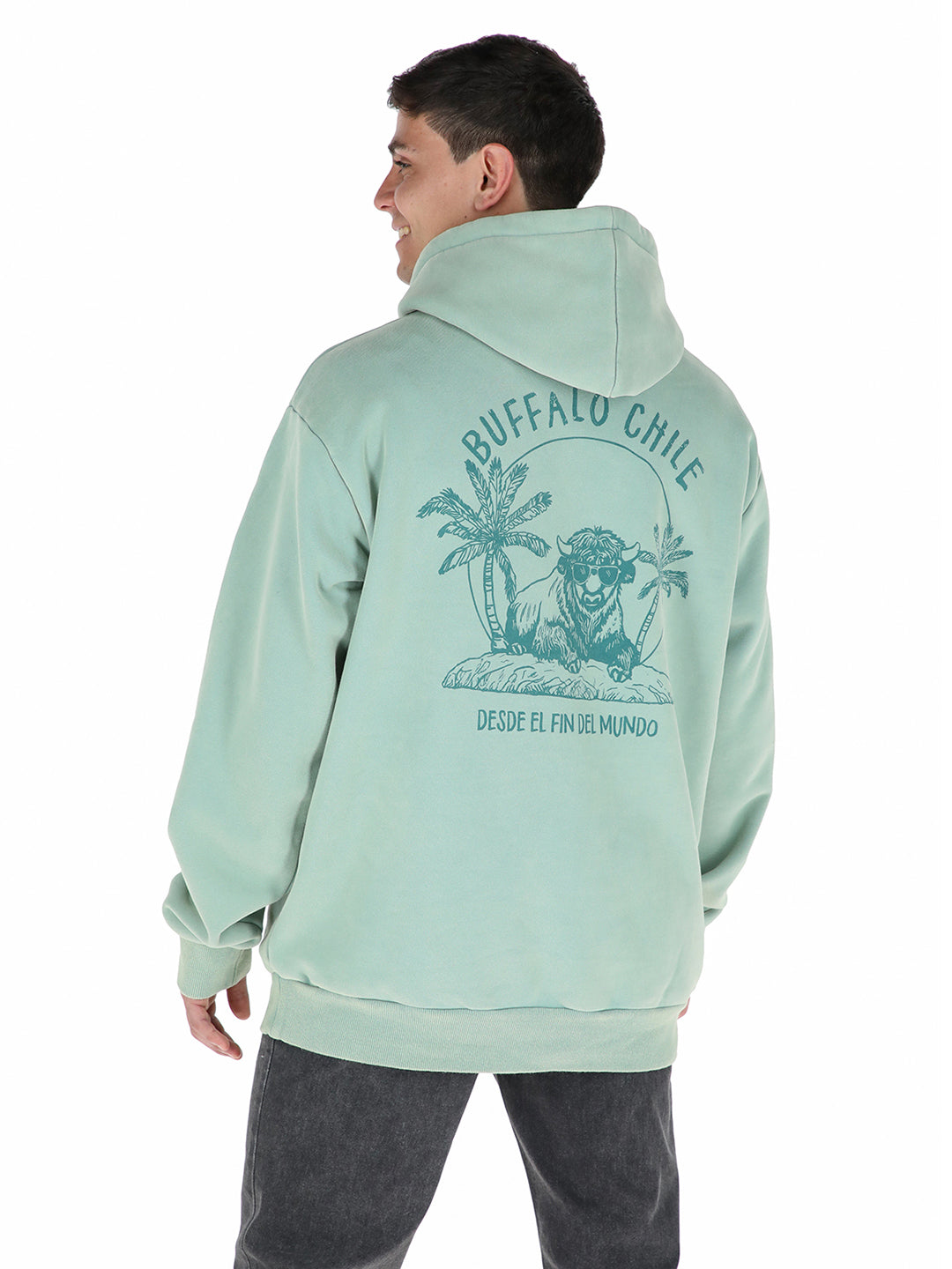 Poleron Aurum Hombre - Celeste