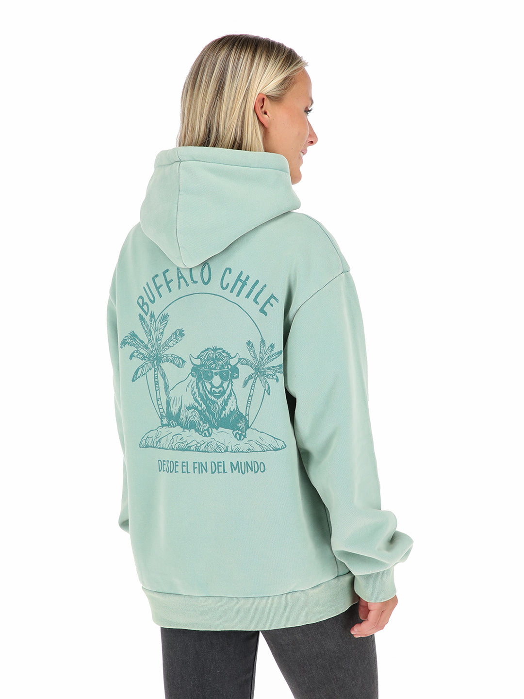 Poleron Aurum Mujer - Celeste