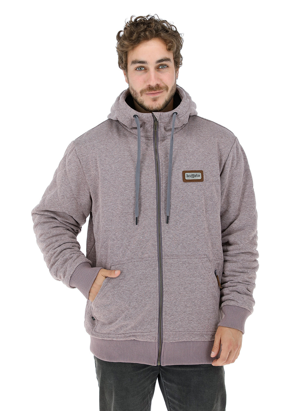 Poleron Chiporro Hombre - Burdeo