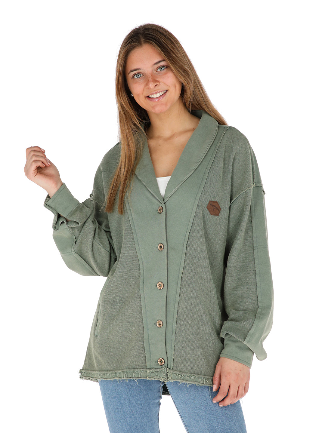 Poleron Lascar Mujer - Verde