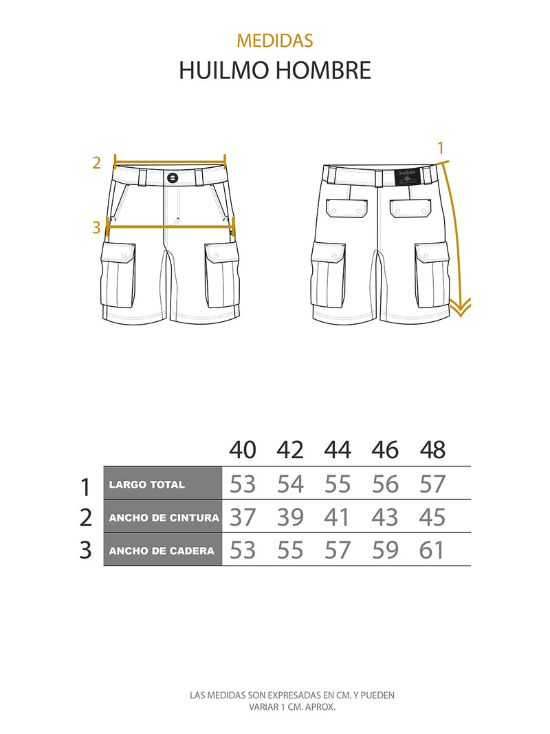 Última imagen de Short Cargo Huilmo Hombre
