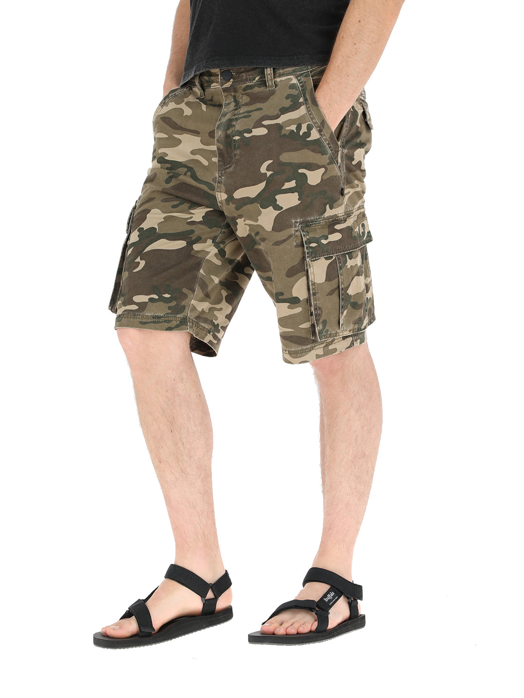 Short Huilmo Hombre - Militar