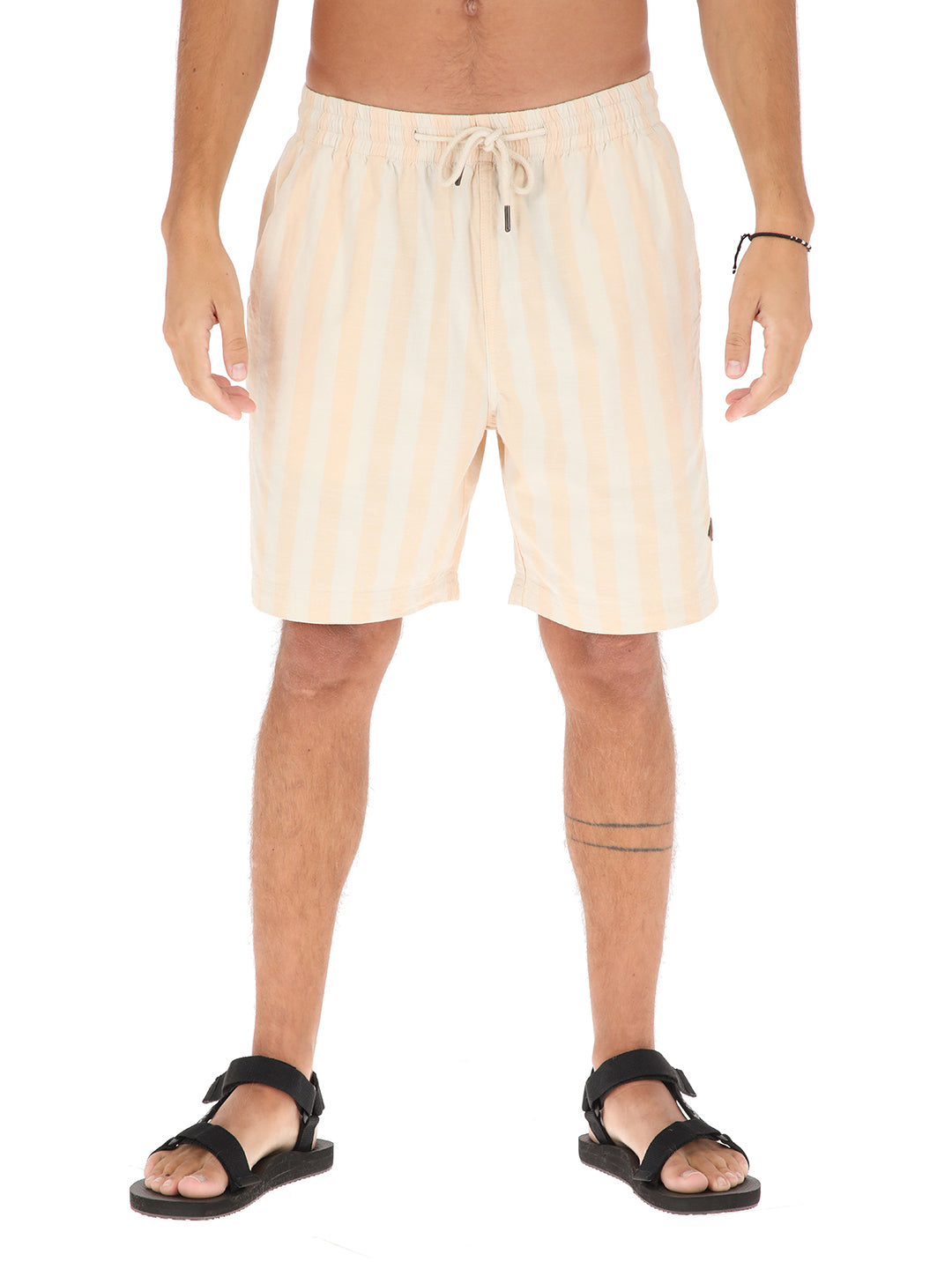 Short Llaima Hombre - Lineas Naranjo