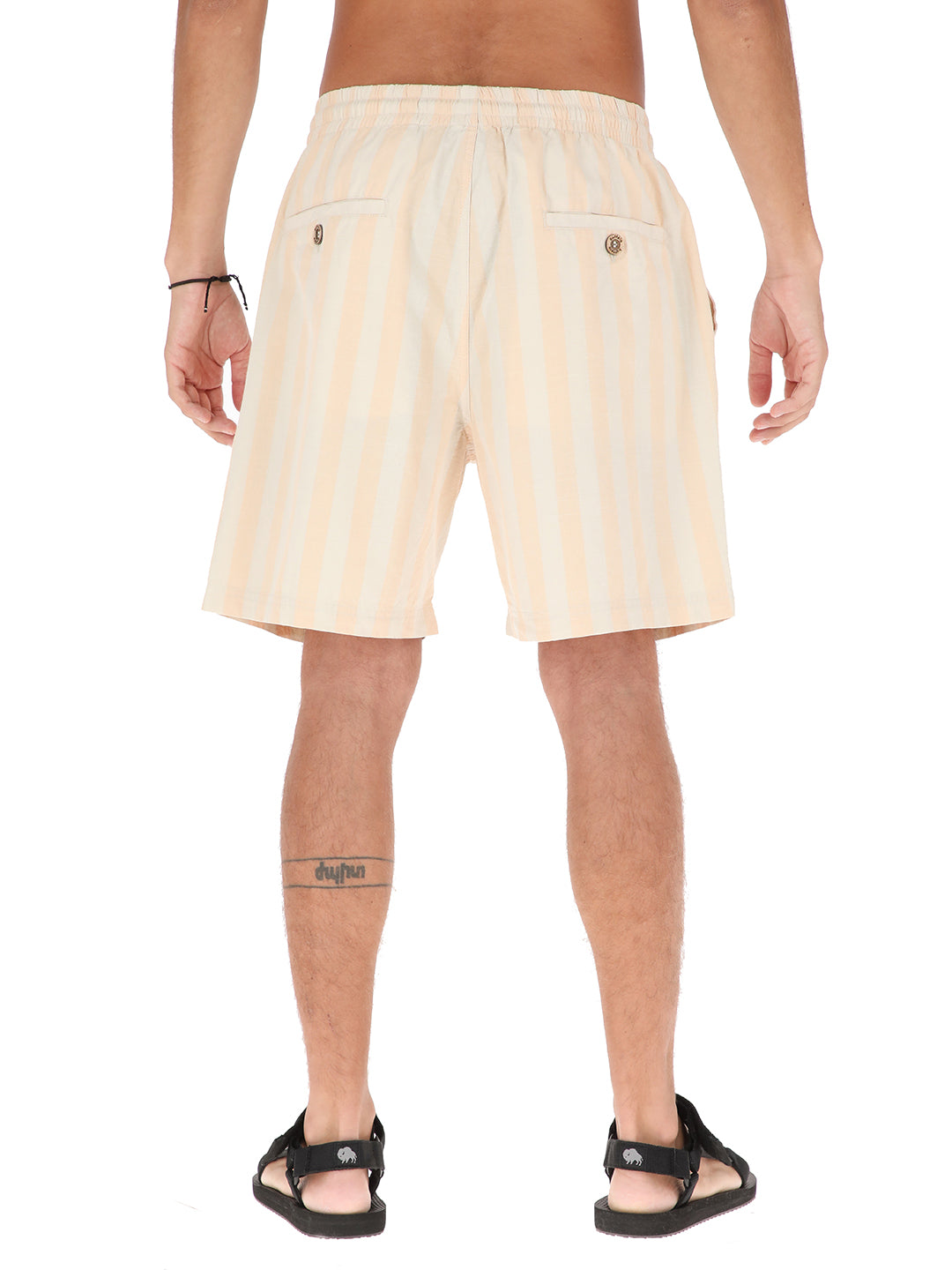 Short Llaima Hombre - Lineas Naranjo