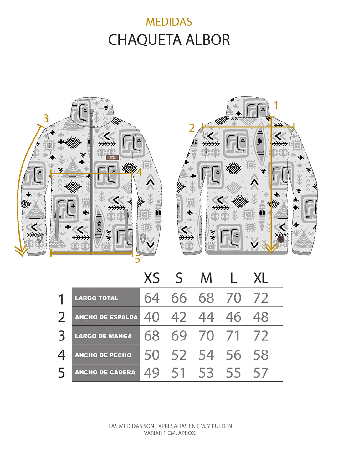 Chaqueta Albor Mujer - Crudo