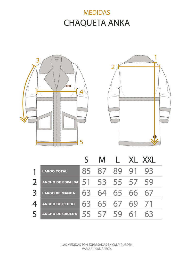 Última imagen de Chaqueta Anka Hombre
