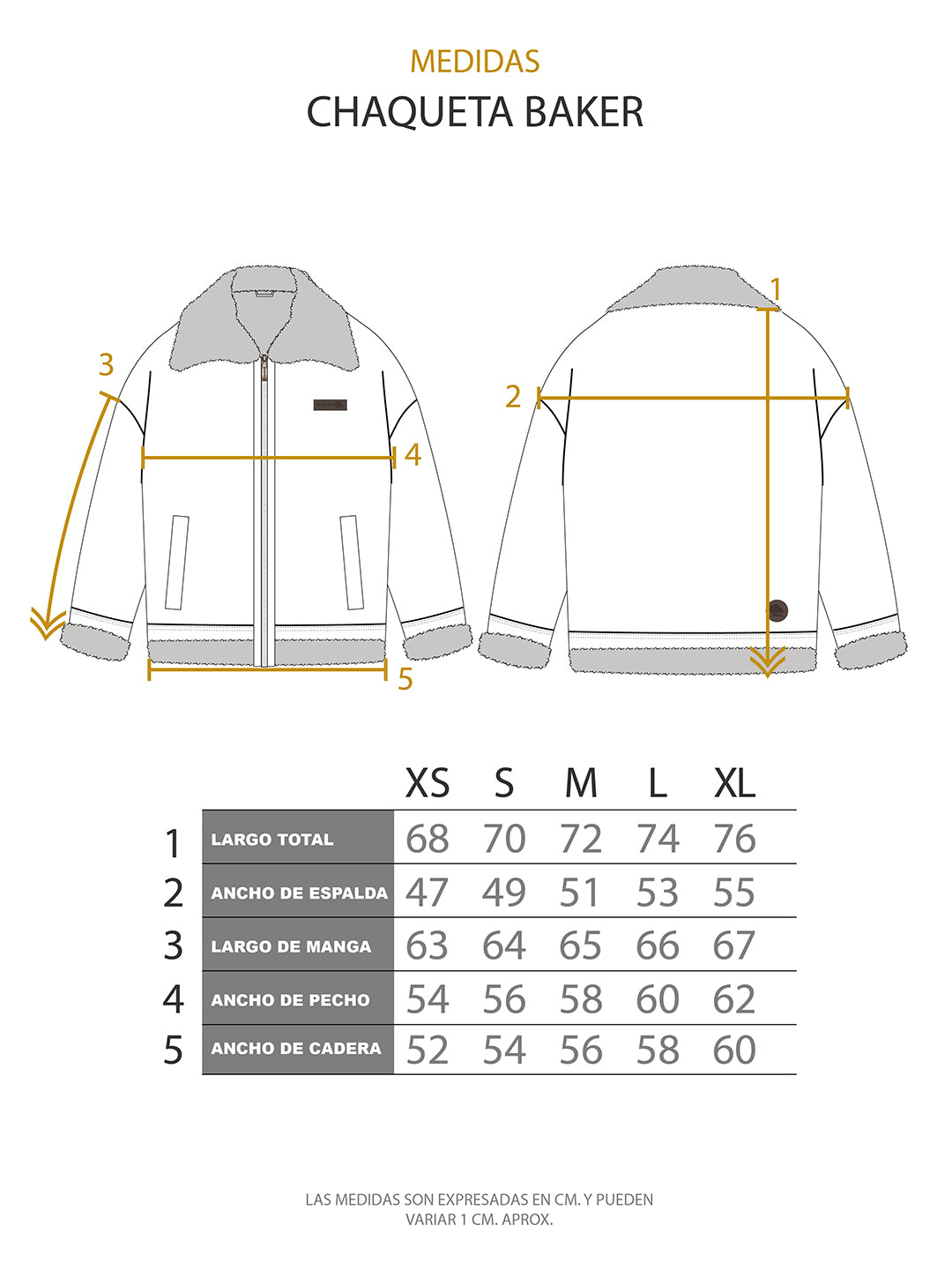 Chaqueta Baker Mujer - Cafe