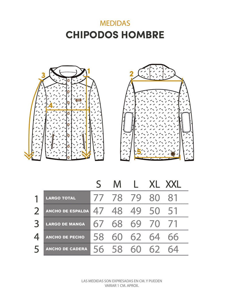 Última imagen de Chaqueta Reversible Chipodos Print Hombre