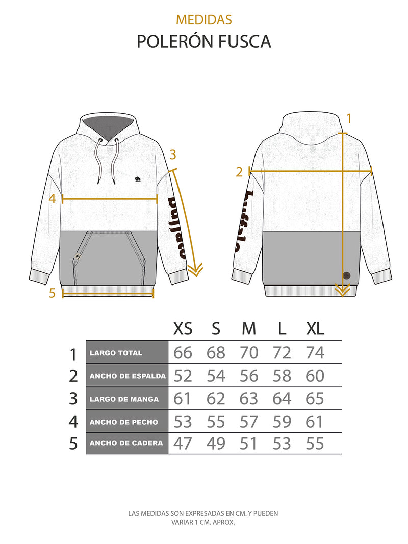 Última imagen de Poleron Fusca Mujer