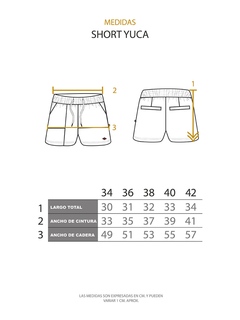 Última imagen de Short Yuca Mujer