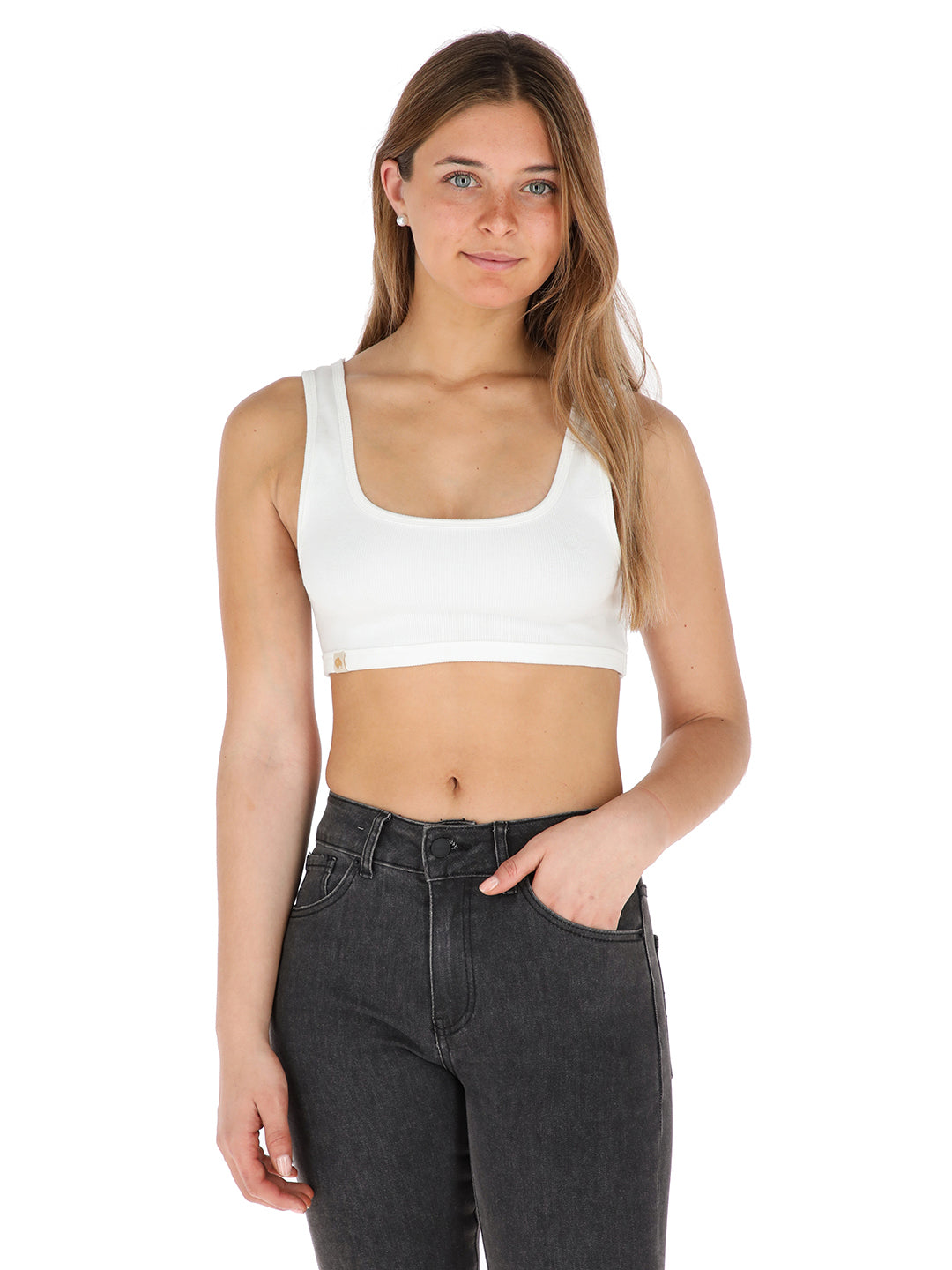 Top Ata Mujer - Blanco