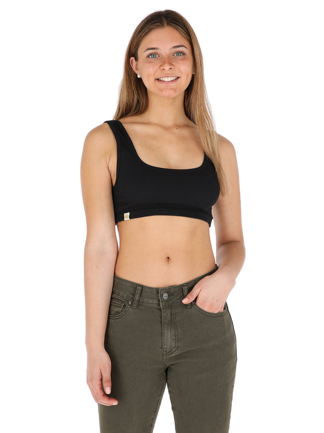 Top Ata Mujer - Negro / XS